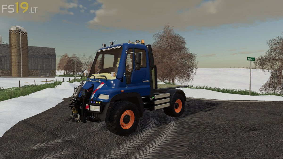 Mercedes Unimog U400 V 1 0 FS19 Mods Farming Simulator 19 Mods