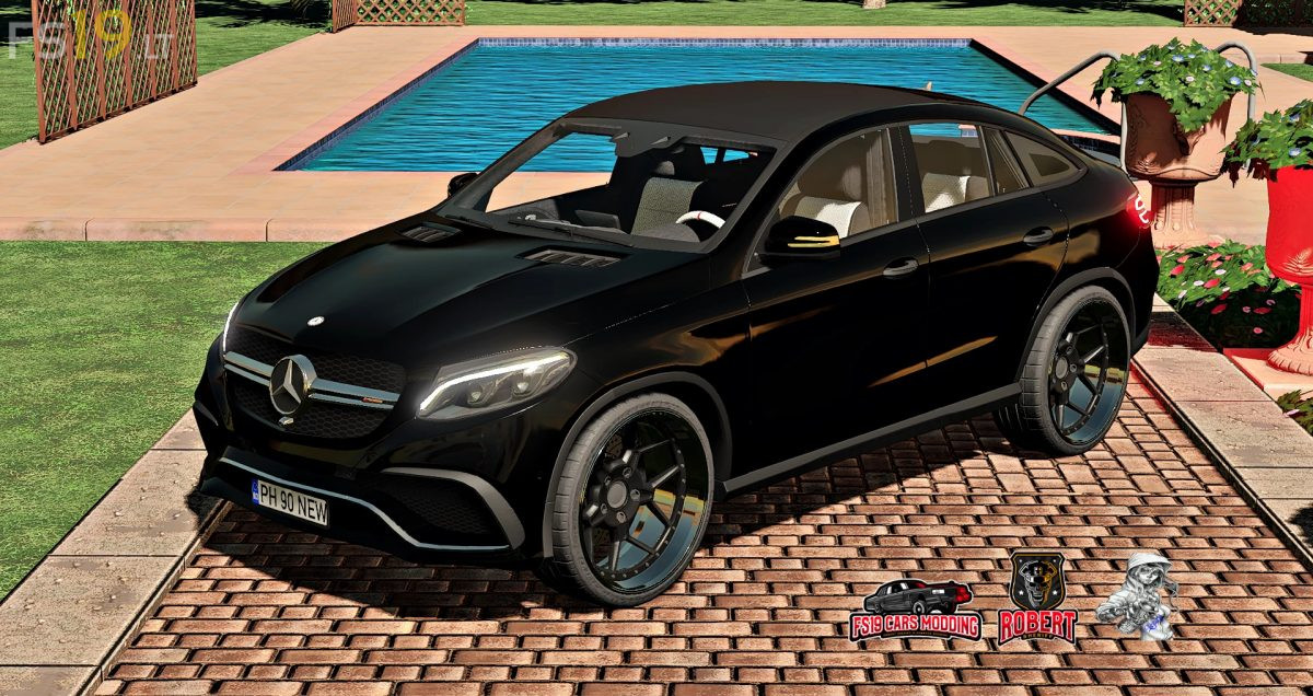 Mercedes Gle Coupe V 1 1 FS19 Mods Farming Simulator 19 Mods