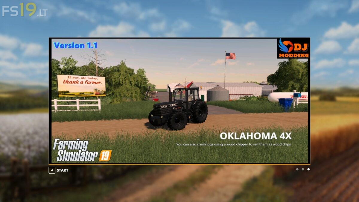 Oklahoma 4X Map V 1 1 FS19 Mods Farming Simulator 19 Mods
