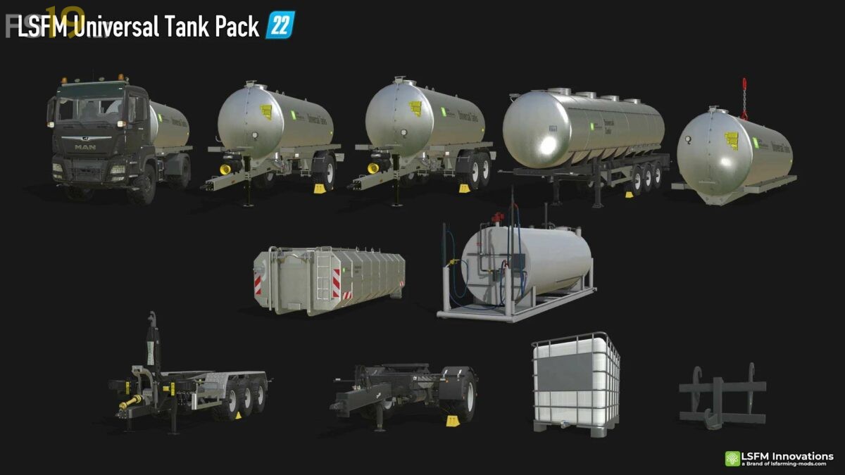 Lsfm Universal Tank Pack V Fs Mods Farming Simulator Mods