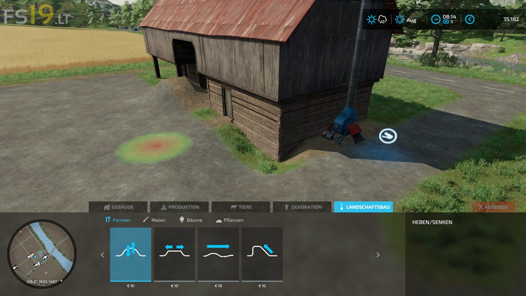 Paint And Terraform Anywhere V 1 0 FS19 Mods Farming Simulator 19 Mods