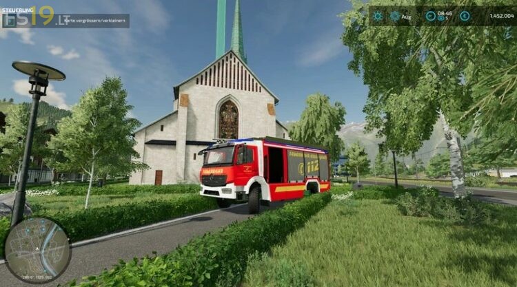 2020 Mercedes Rosenbauer AT V 1 0 FS19 Mods Farming Simulator 19 Mods