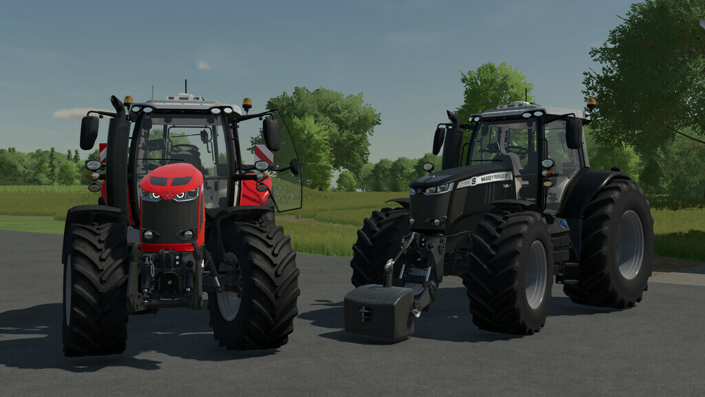 Massey Ferguson 7700 S V 1 2 FS22 Mods