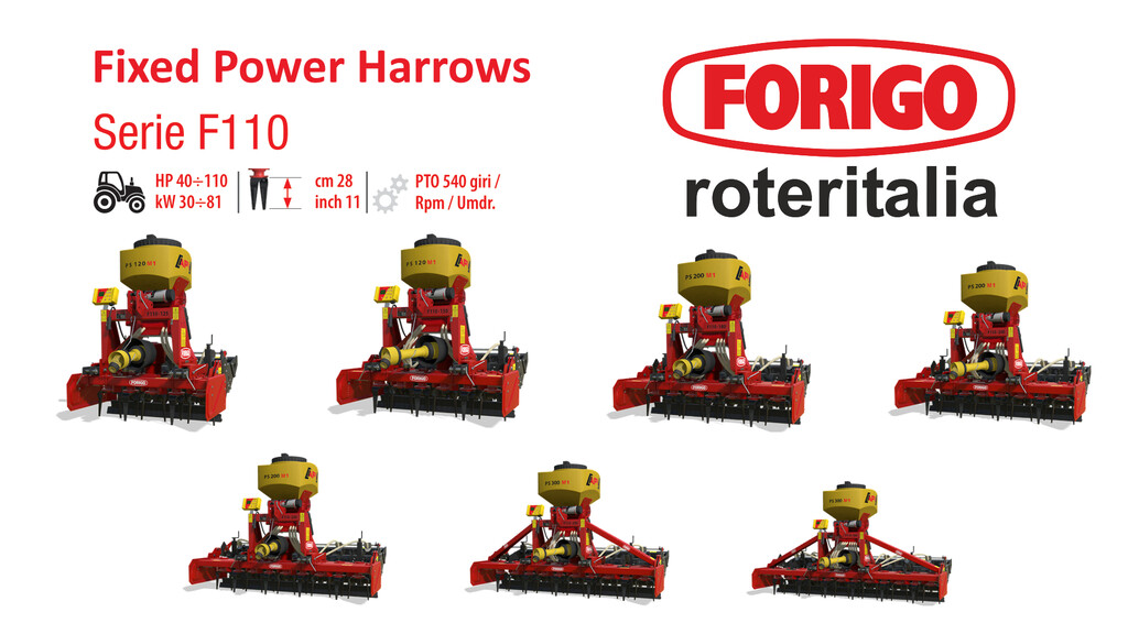 Forigo Roteritalia Power Harrows Pack V 1 0 0 1 FS22 Mods