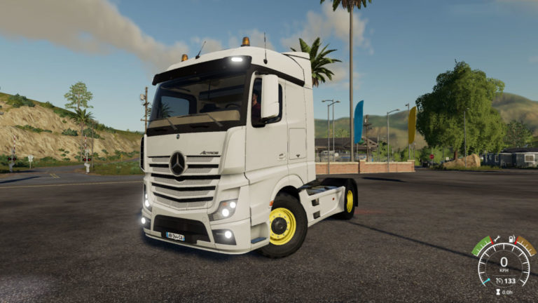 Mercedes Actros Mp4 1845 V 10 Fs19 Mods Farming Simulator 19 Mods