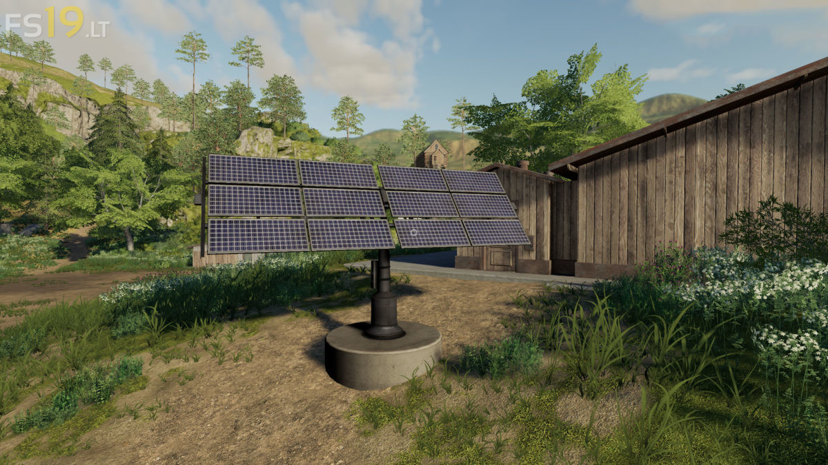 Placeable-Solar-Panel - FS19 mods / Farming Simulator 19 mods