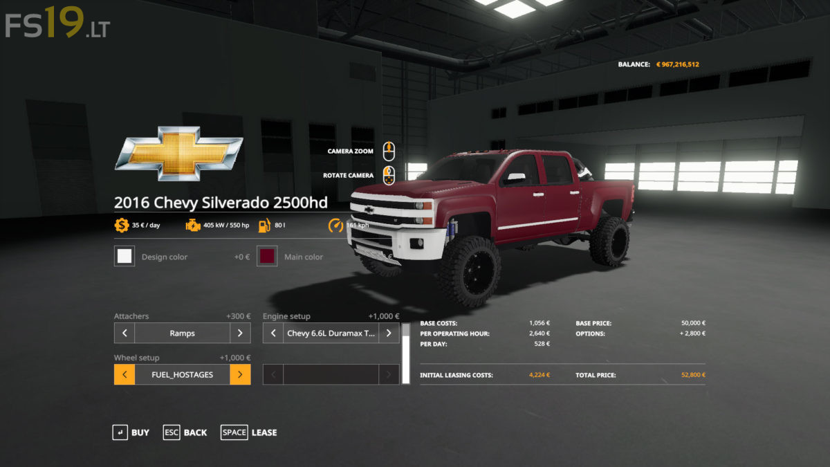 mods for fs 16 chevy