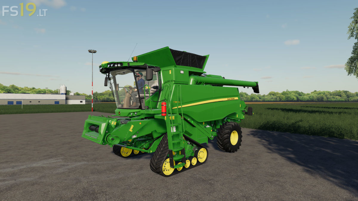 John Deere T560i v 1.1 - FS19 mods / Farming Simulator 19 mods
