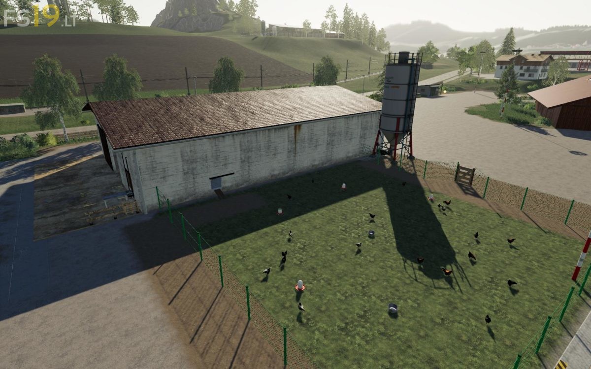 Large Chicken Coop V 10 Fs19 Mods Farming Simulator 19 Mods