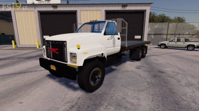 GMC Flatbed v 1.0 - FS19 mods / Farming Simulator 19 mods