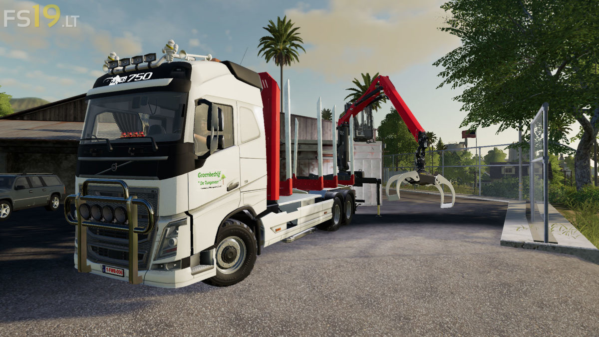 Volvo Fh16 750 Logging 1 Fs19 Mods Farming Simulator 19 Mods 1885