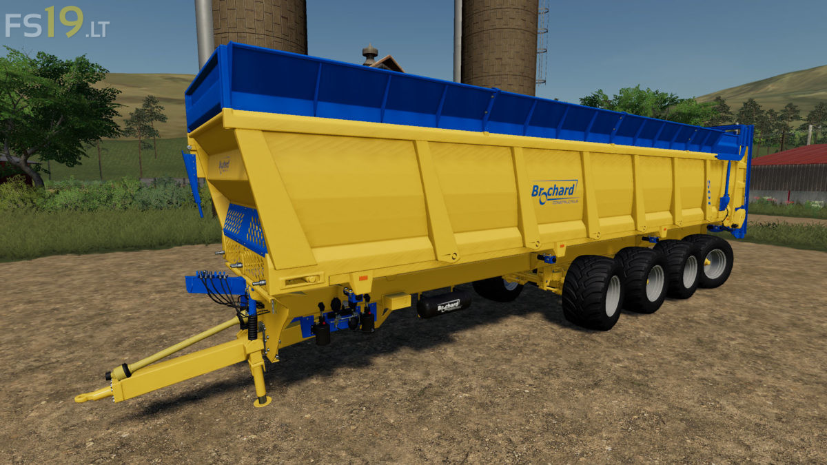 Brochard EV2200-120WR Lime v 1.0 - FS19 mods / Farming Simulator 19 mods.
