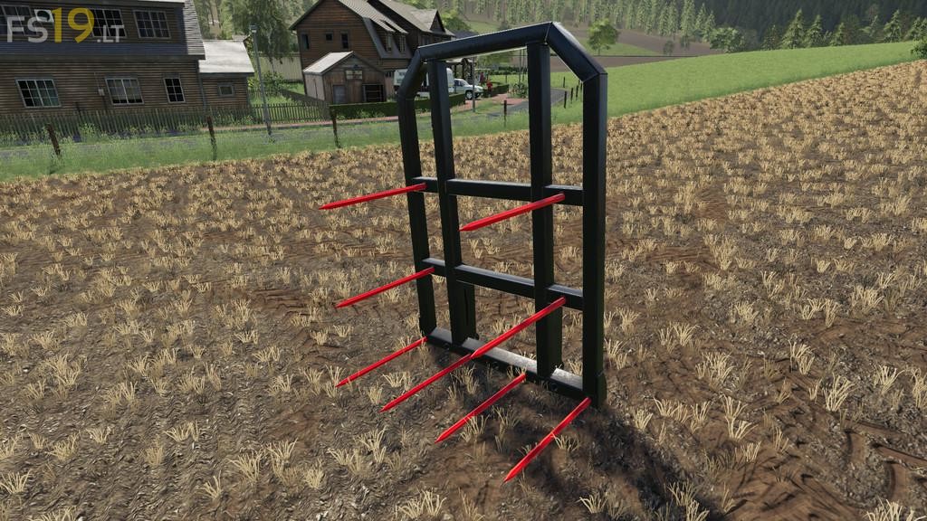 Wheel Loader Bale Fork V 10 Fs19 Mods Farming Simulator 19 Mods 6464