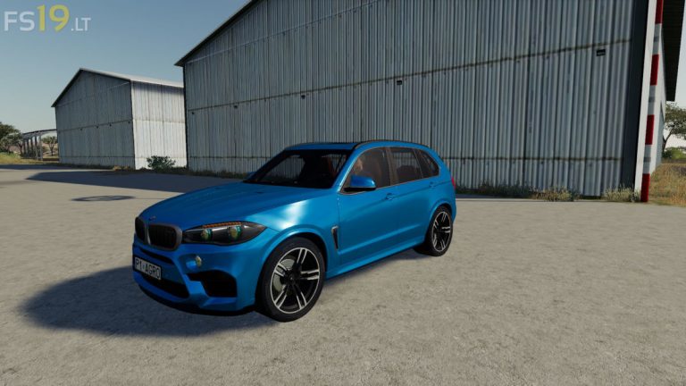 BMW X5M v 1.0 - FS19 mods / Farming Simulator 19 mods