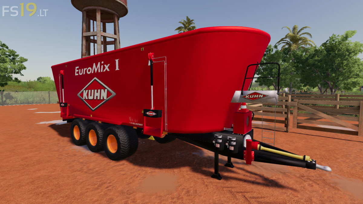 Kuhn Big Mixer Wagon v 1.0.0.4 - FS19 / Farming 19 mods