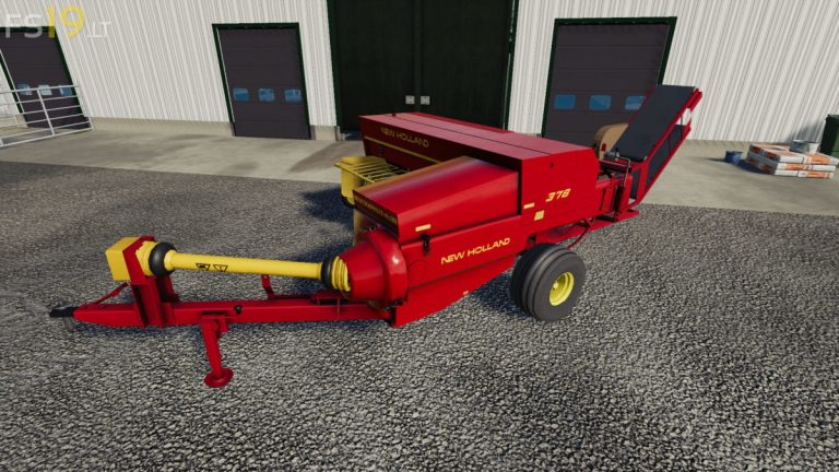 New Holland 378 v 1.0 - FS19 mods / Farming Simulator 19 mods