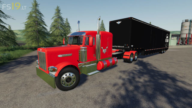 Peterbilt 379 & Trailer v 1.0 - FS19 mods / Farming Simulator 19 mods