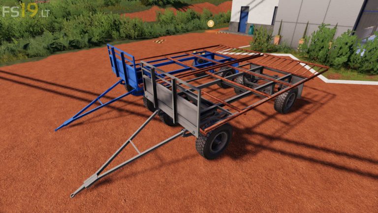 Ifa Hl 6002 Bale Trailers Pack V 10 Fs19 Mods Farming Simulator 19 Mods 0932