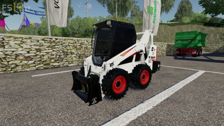 Bobcat 590 Skidsteer & Tools Pack v 1.2 - FS19 mods / Farming Simulator ...