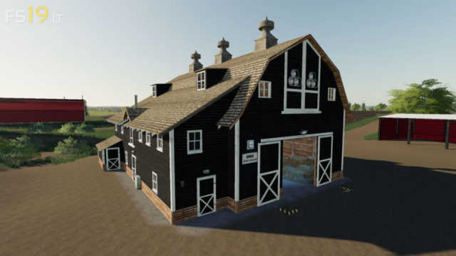 Placeable Straw Barn Pack v 1.0 - FS19 mods / Farming Simulator 19 mods