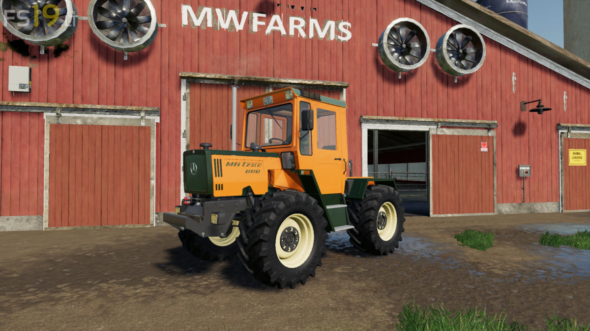 Mb Trac 800 900 V 11 Fs19 Mods Farming Simulator 19 Mods