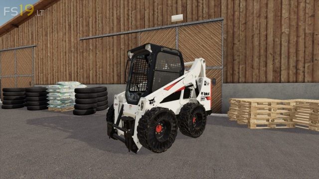 Bobcat 590 Series v 1.0 - FS19 mods / Farming Simulator 19 mods