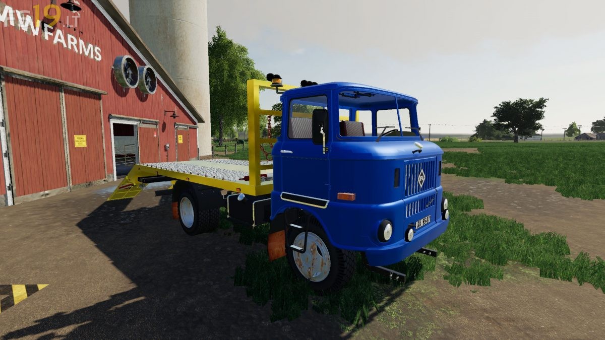 ford tow truck mod fs19