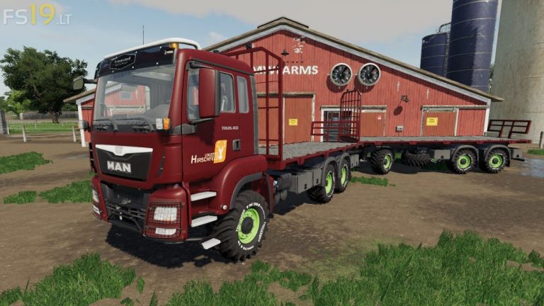 MAN TGS & Fliegl Transport Pack v 1.1.1 - FS19 mods / Farming Simulator ...