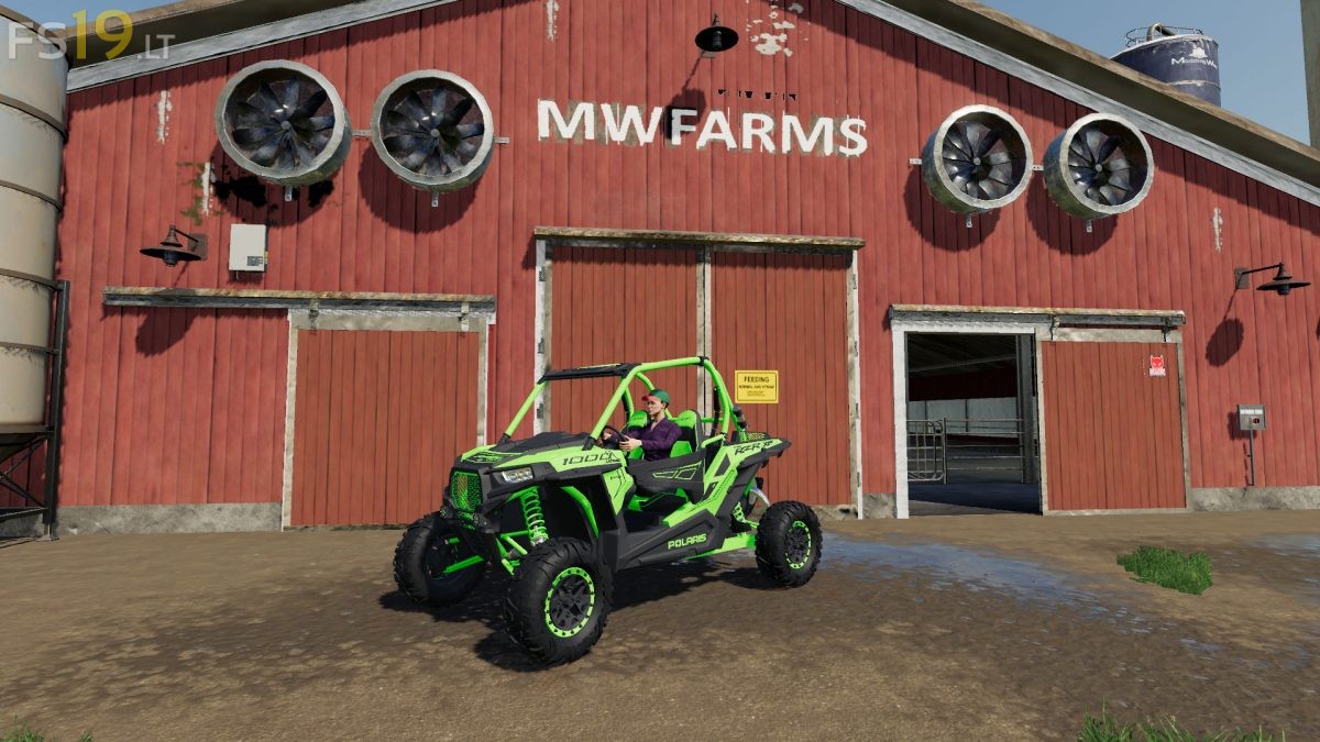 Polaris Rzr V10 Fs19 Farming Simulator 19 Mod C17 0063