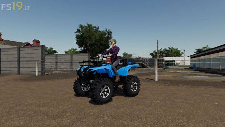 Fs19 Yamaha Grizzly Highlifter V10 Farming Simulator 17 E81