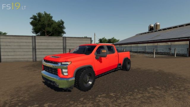 Chevy-Silverado-2500HD-Lowered-2 - FS19 mods / Farming Simulator 19 mods