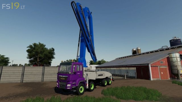 Man Tgs 44400 Concrete Pompe V 10 Fs19 Mods Farming Simulator 19 Mods 6834