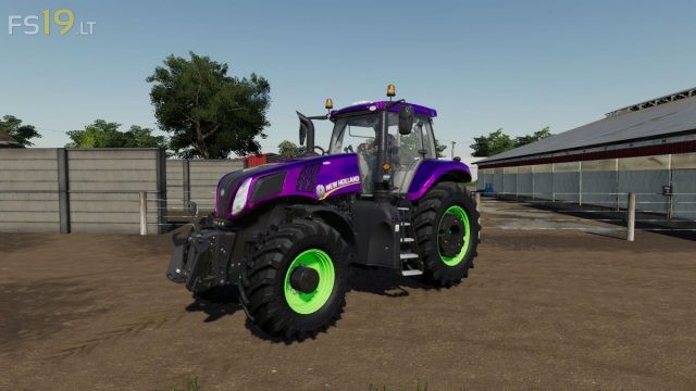 New-Holland-T8-1 - FS19 mods / Farming Simulator 19 mods