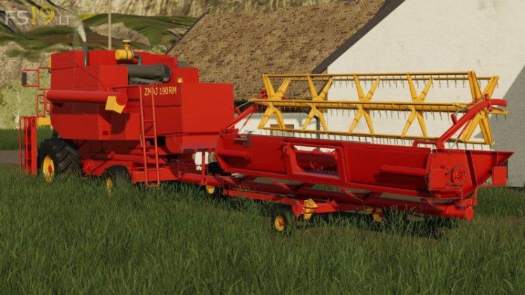 ZMAJ 190 RM V1.0 - FS19 mods / Farming Simulator 19 mods