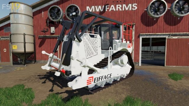 D8T Bulldozer v 1.0 - FS19 mods / Farming Simulator 19 mods