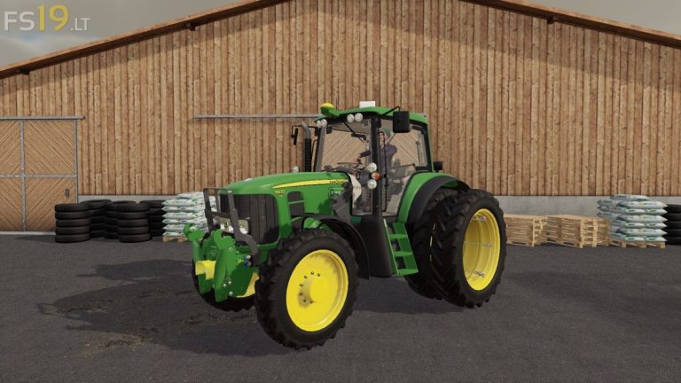 John Deere 6030 Premium v 1.0 - FS19 mods / Farming Simulator 19 mods