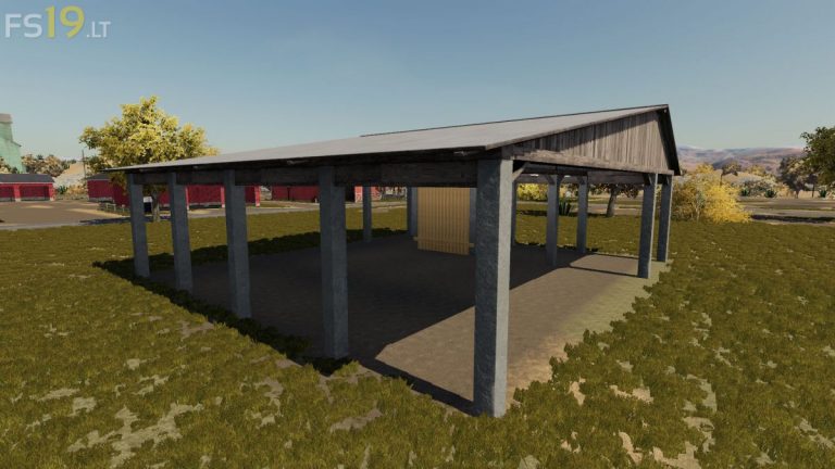 Simple Shelter v 1.0 - FS19 mods / Farming Simulator 19 mods