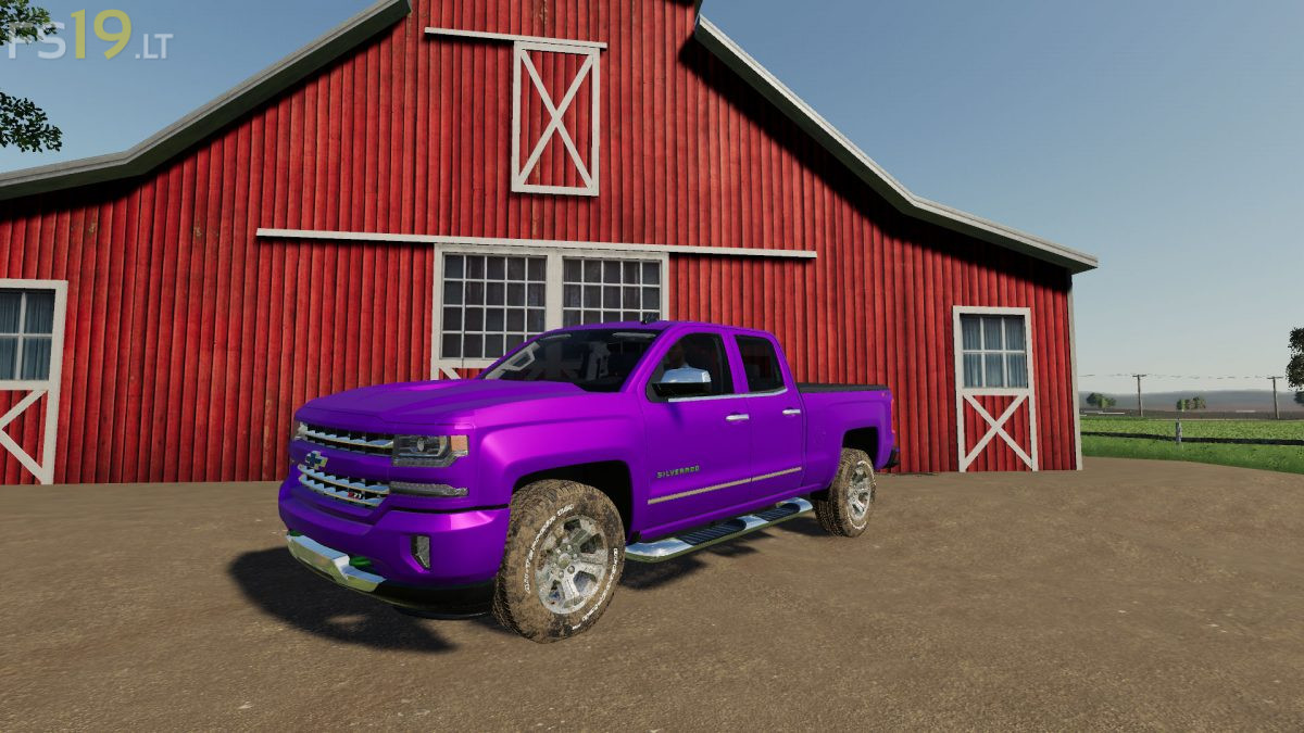 2016 Chevrolet Silverado 1500 v 1.0 - FS19 mods / Farming Simulator 19 mods