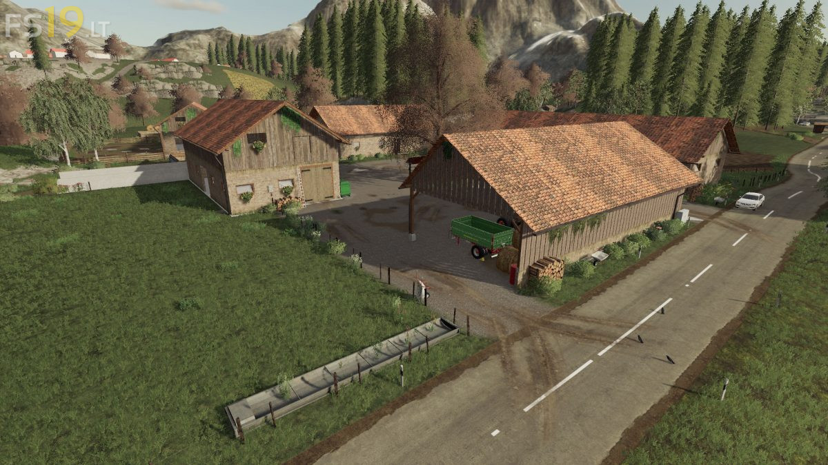 The Hills of Slovenia Map v 1.0 - FS19 mods / Farming Simulator 19 mods