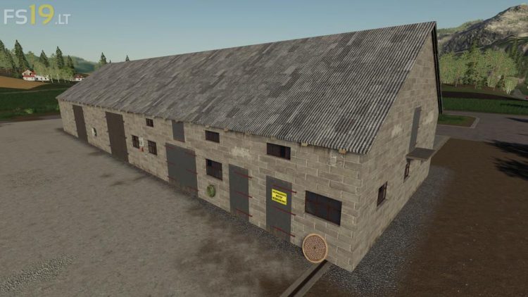 Polish Brick Barn V 1 0 FS19 Mods Farming Simulator 19