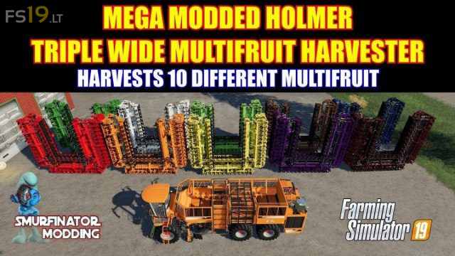 Holmer Terra Dos T4 40 Multifruit Pack Fs19 Mods Farming Simulator 19 Mods 9986