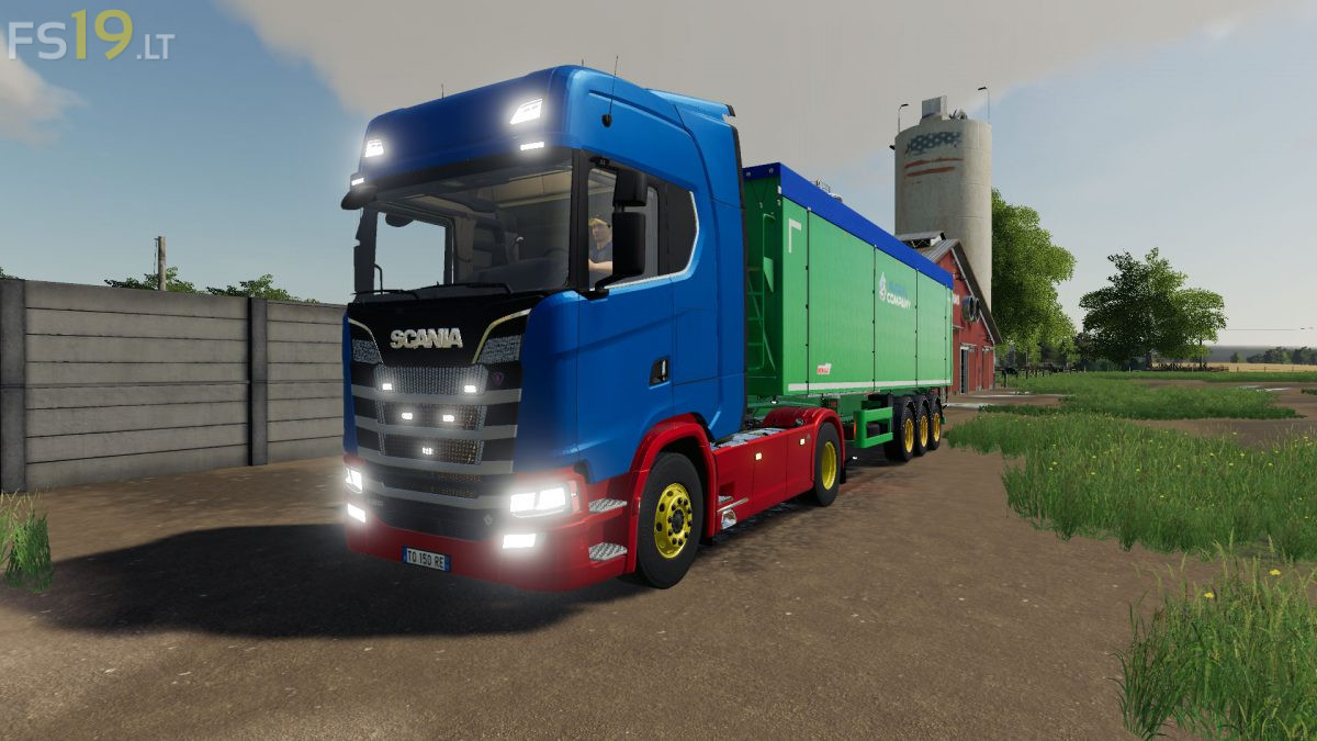 Scania S580 v 1.0 - FS19 mods / Farming Simulator 19 mods