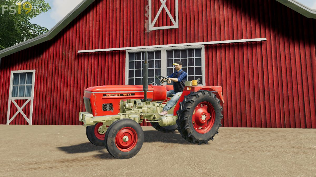 Zetor 4911 v 1.0 - FS19 mods / Farming Simulator 19 mods