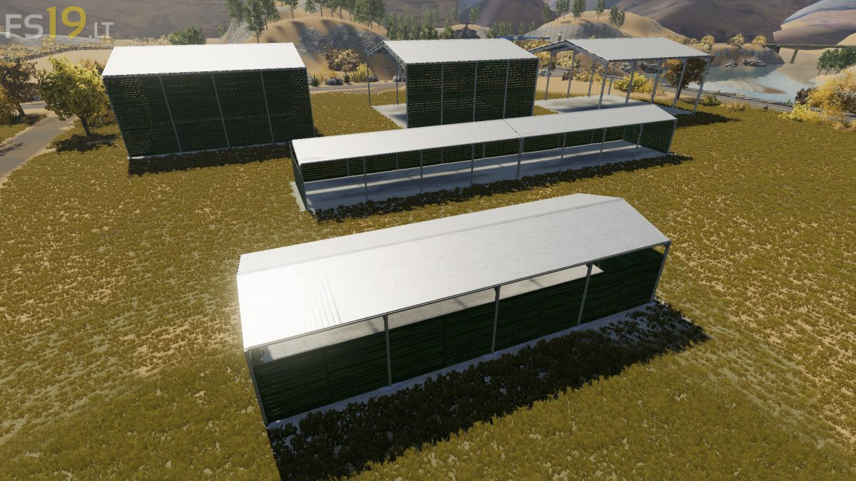 Placeable Sheds Pack V 10 Fs19 Mods Farming Simulator 19 Mods