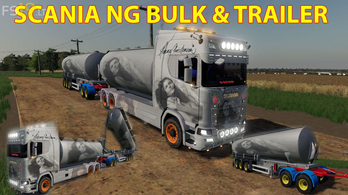 Scania Ng Bulk And Trailer Fs19 Mods Farming Simulator 19 Mods 5316