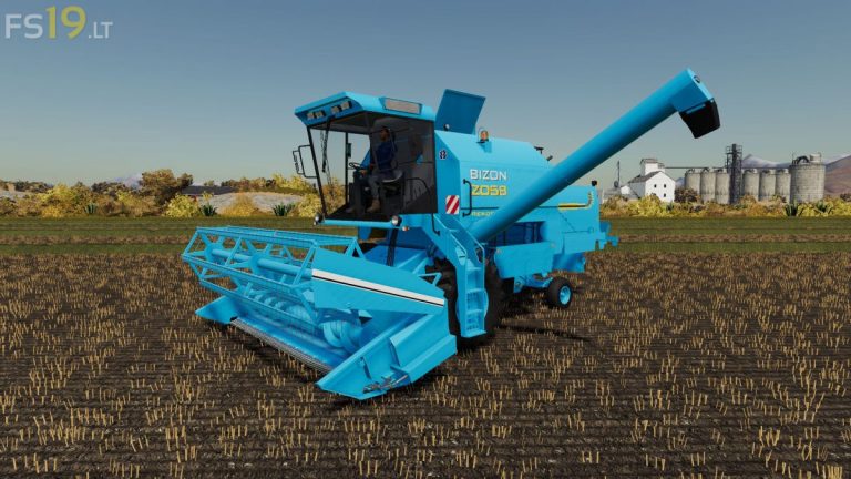 Bizon Rekord Z058 v 1.0 - FS19 mods / Farming Simulator 19 mods