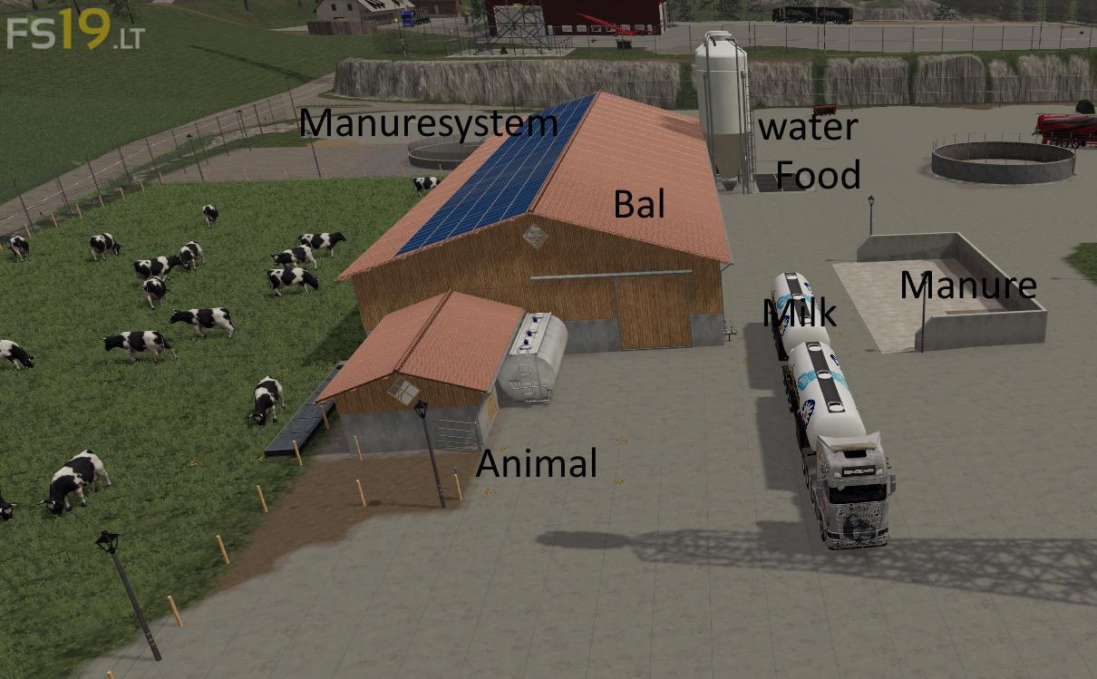 Placeable Dairy Farm V Fs Mods Farming Simulator Mods