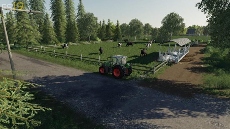 Cow Pasture v 1.0.0.2 - FS19 mods / Farming Simulator 19 mods