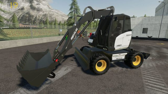 Mecalac 15 MWR v 2.0 - FS19 mods / Farming Simulator 19 mods