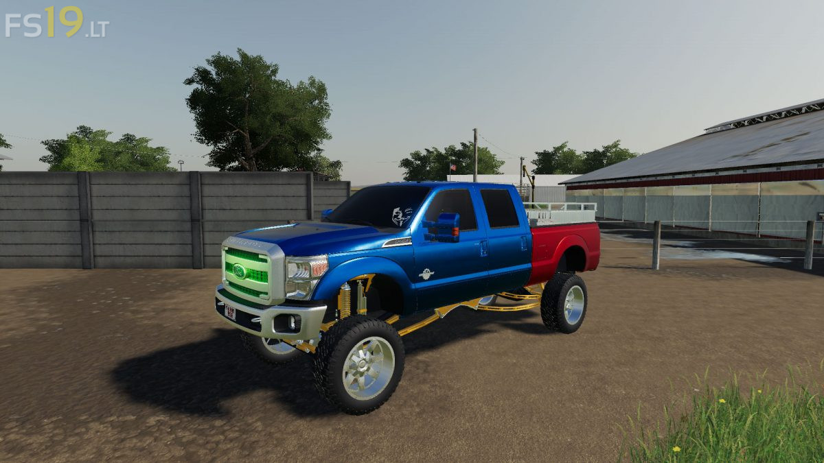 ford tow truck mod fs19